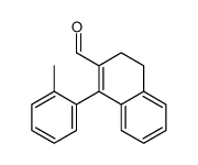 1-(2-methylphenyl)-3,4-dihydronaphthalene-2-carbaldehyde结构式