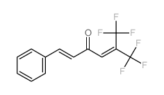 Hexa-2,4-dien-3-one, 1-phenyl-6,6,6-trifluoro-5-trifluoromethyl-结构式