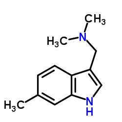 6-Methylgramine Structure