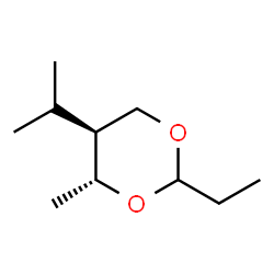 1,3-Dioxane,2-ethyl-4-methyl-5-(1-methylethyl)-,(4R,5S)-rel-(9CI) Structure