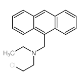 9-Anthracenemethanamine,N-(2-chloroethyl)-N-ethyl- picture