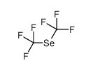 trifluoro(trifluoromethylselanyl)methane结构式