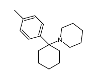 1-[1-(4-methylphenyl)cyclohexyl]piperidine结构式