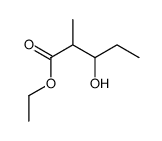 ethyl 3-hydroxy-2-methylpentanoate结构式