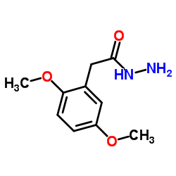 2-(2,5-Dimethoxyphenyl)acetohydrazide structure