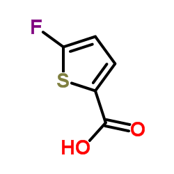 5-氟噻吩-2-甲酸结构式