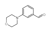 3-morpholinobenzaldehyde Structure
