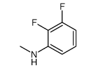 2,3-difluoro-N-methyl-aniline Structure