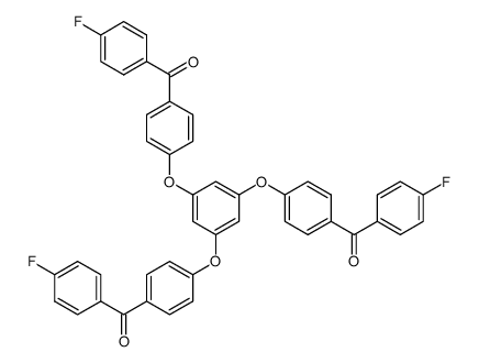 1,3,5-tris(4-(4-fluorobenzoyl)phenoxy)benzene结构式