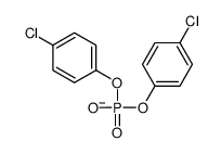 bis(4-chlorophenyl) phosphate structure