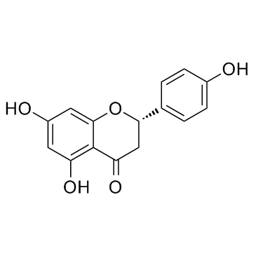 柚皮素； 4',5,7-三羟基黄烷酮图片