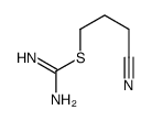 3-cyanopropyl carbamimidothioate结构式