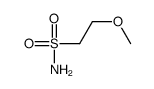 2-Methoxyethane-1-sulfonamide结构式