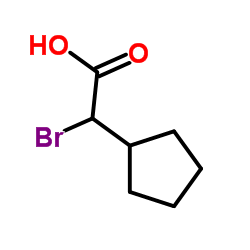 2-bromo-2-cyclopentylacetic acid picture