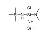 N-[chloro-bis(trimethylsilylamino)silyl]-N-methylmethanamine Structure