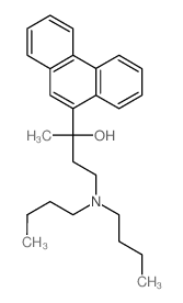 4-(dibutylamino)-2-phenanthren-9-yl-butan-2-ol structure