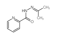N-(propan-2-ylideneamino)pyridine-2-carboxamide结构式