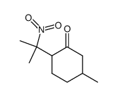 8-nitro-p-menthan-3-one结构式