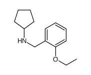Benzenemethanamine, N-cyclopentyl-2-ethoxy- (9CI) structure