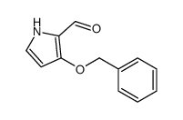 3-phenylmethoxy-1H-pyrrole-2-carbaldehyde Structure