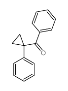 phenyl-(1-phenylcyclopropyl)methanone Structure