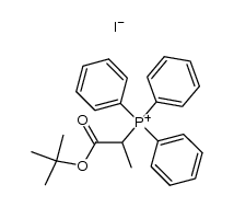 t-Butyl-2-(triphenylphosphonium)propanoat Structure