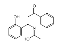 N-[1-(2-hydroxyphenyl)-3-oxo-3-phenylpropyl]acetamide结构式