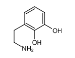 3-(2-Aminoethyl)-1,2-benzenediol Structure