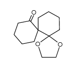 1,4-dioxadispiro[4.0.5.4]pentadecan-7-one结构式