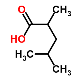 2,4-Dimethylpentanoic acid structure