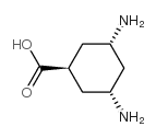 Cyclohexanecarboxylic acid, 3,5-diamino-, (1alpha,3alpha,5alpha)- (9CI) Structure