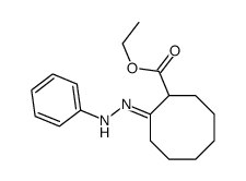 ethyl 2-(phenylhydrazinylidene)cyclooctane-1-carboxylate Structure