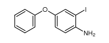 2-iodo-4-phenoxyaniline Structure