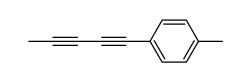para-(1,3-pentadiyn-1-yl)toluene Structure