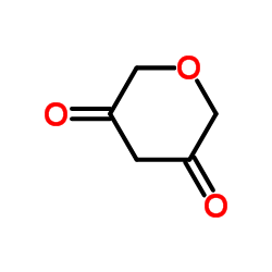 2H-吡喃-3,5(4H,6H)-二酮结构式