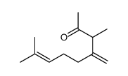 3,8-dimethyl-4-methylidenenon-7-en-2-one结构式