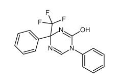 3,6-diphenyl-6-(trifluoromethyl)-1H-1,3,5-triazin-2-one Structure