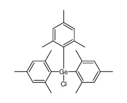 chloro-tris(2,4,6-trimethylphenyl)germane结构式
