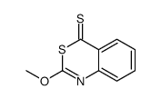 2-methoxy-3,1-benzothiazine-4-thione结构式