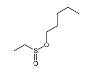 pentyl ethanesulfinate Structure