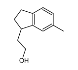 2-(6-methyl-2,3-dihydro-1H-inden-1-yl)ethanol Structure