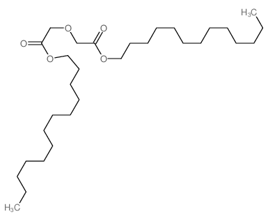 tridecyl 2-(tridecoxycarbonylmethoxy)acetate结构式