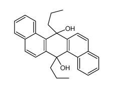 7,14-Dihydro-7,14-dipropyldibenz[a,h]anthracene-7,14-diol结构式