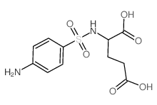 L-Glutamic acid,N-[(4-aminophenyl)sulfonyl]- Structure