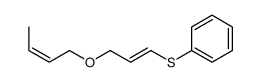 3-but-2-enoxyprop-1-enylsulfanylbenzene Structure