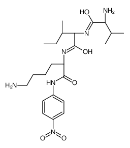 valyl-leucyl-lysine 4-nitroanilide structure