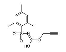 prop-2-ynyl N-(2,4,6-trimethylphenyl)sulfonylcarbamate结构式