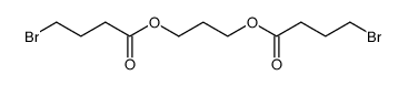 propane-1,3-bis(4-bromobutanoate)结构式