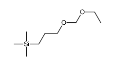 3-(ethoxymethoxy)propyl-trimethylsilane结构式