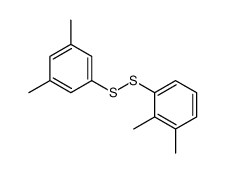 2,3-xylyl 3,5-xylyl disulphide structure